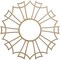 Ekena Millwork Augustus Wood Fretwork Pierced Ceiling Medallion, Hickory, 24"OD x 8 1/2"ID x 3/8"T CMWP24X24X0375AUHI - alternate 1